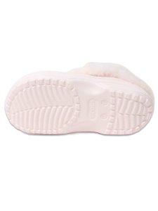 画像2: 【KIDS】crocs KIDS CLASSIC UNFURGETTABLE FAUX SUEDE CLOG BUBBLE ICE (2)
