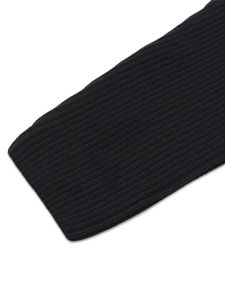 画像7: 【送料無料】C.P.COMPANY FULL RIB COTTON CREWNECK LENS SWEATER BLACK (7)