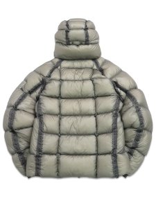 画像2: 【送料無料】C.P.COMPANY D.D. SHELL HOODED DOWN JACKET FLINT GREY (2)