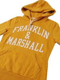 画像2: 【SALE】Lady's Franklin & Marshall Logo Sweat Hoody ウィート #30182-4016