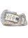 画像1: 【送料無料】B.B.SIMON LAVASAN WHITE AB LEATHER BELT (1)