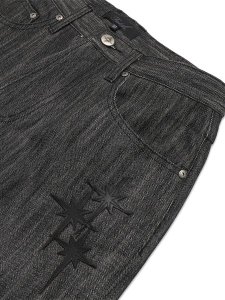 画像3: 【送料無料】FAITH BY LUIS ONYX RAW BAGGY DENIM ONYX RAW (3)