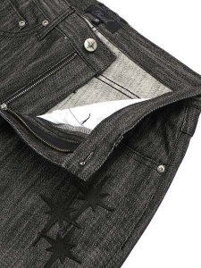 画像4: 【送料無料】FAITH BY LUIS ONYX RAW BAGGY DENIM ONYX RAW (4)