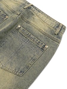 画像5: 【送料無料】FAITH BY LUIS NEVADA FAITH STRAIGHT DENIM VINTAGE BLUE (5)