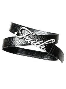 画像3: 【送料無料】FAITH BY LUIS CHROME FAITH BELT SNAKE SKIN CHROME/SNAKE SKIN (3)