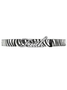 画像1: 【送料無料】FAITH BY LUIS ZEBRA CHROME FAITH BELT CHROME/ZEBRA (1)