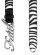 画像2: 【送料無料】FAITH BY LUIS ZEBRA CHROME FAITH BELT CHROME/ZEBRA (2)