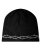 画像3: 【送料無料】FAITH BY LUIS REVERSIBLE JACQUARD SCRIPT BLACK BEANIE BLACK (3)