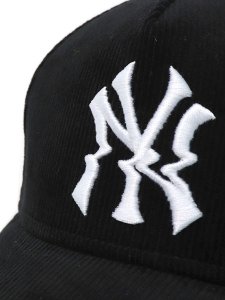 画像6: 【送料無料】FAITH BY LUIS 5-PANEL CORDUROY CLASSIC NEW YORK CAP BLACK (6)
