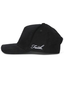 画像3: 【送料無料】FAITH BY LUIS 5-PANEL CORDUROY CLASSIC LOS ANGELES CAP BLACK (3)