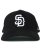 画像2: 【送料無料】FAITH BY LUIS 5-PANEL CORDUROY CLASSIC SAN DIEGO CAP BLACK (2)