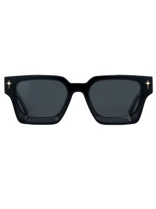 画像1: 【送料無料】FAITH BY LUIS NAVIGATOR SUNGLASSES BLACK/GOLD (1)