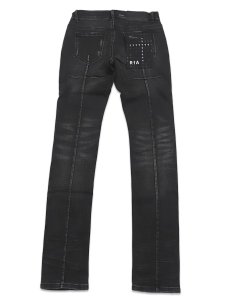 画像2: 【送料無料】RTA CLAYTON SKINNY STRETCH DENIM GRAPHITE FADE (2)