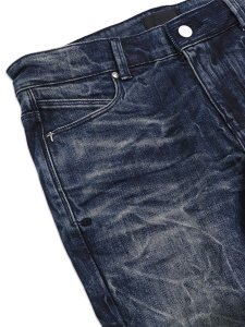 画像3: 【送料無料】RTA CLAYTON SKINNY STRETCH DENIM MIDNIGHT SURF (3)