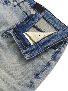 画像4: 【送料無料】RTA CLAYTON SKINNY STRETCH DENIM OCEAN SHADE (4)