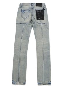 画像2: 【送料無料】RTA CLAYTON SKINNY STRETCH DENIM OCEAN SHADE (2)