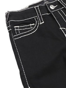 画像3: 【送料無料】【KIDS】TRUE RELIGION BOYS RICKY BIG T STITCH BODY RINSE BLACK (3)