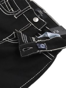 画像4: 【送料無料】【KIDS】TRUE RELIGION BOYS RICKY BIG T STITCH BODY RINSE BLACK (4)