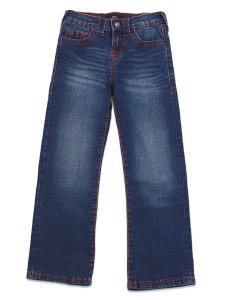 画像2: 【送料無料】【KIDS】TRUE RELIGION BOYS RICKY BIG T STRAIGHT MEDIUM WATER CAVE WASH (2)