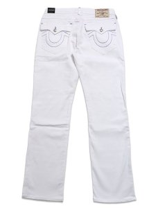画像1: 【送料無料】TRUE RELIGION RICKY SN FLAP STRAIGHT OPTIC WHITE (1)