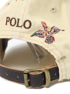 画像7: 【送料無料】POLO RALPH LAUREN DUCK PRINT CORDUROY BALL CAP (7)
