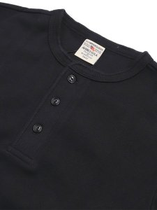 画像3: AVIREX DAILY RIB HENLEY NECK L/S TEE (3)