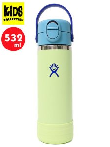 画像1: 【KIDS】Hydro Flask KIDS 18 OZ WIDE MOUTHCOVERED CAP-SEEDLING GREEN (1)