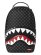 画像1: 【送料無料】SPRAYGROUND SHARKS IN PARIS WTF BUBBLY BLACK CHECK DLXSV BACKPACK (1)