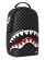 画像4: 【送料無料】SPRAYGROUND SHARKS IN PARIS WTF BUBBLY BLACK CHECK DLXSV BACKPACK (4)