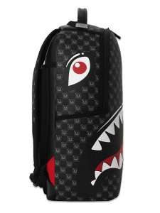 画像3: 【送料無料】SPRAYGROUND SHARKS IN PARIS WTF BUBBLY BLACK CHECK DLXSV BACKPACK (3)