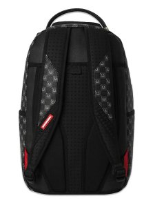 画像2: 【送料無料】SPRAYGROUND SHARKS IN PARIS WTF BUBBLY BLACK CHECK DLXSV BACKPACK (2)