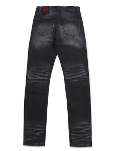 画像2: 【送料無料】ANOM DENIM 360 SKINNY DENIM BLACK WASH (2)