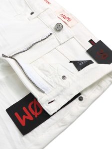 画像4: 【送料無料】ANOM DENIM 360 SKINNY DENIM WHITE (4)