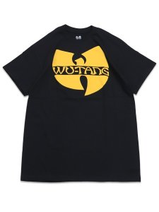 画像1: GMERCH WU-TANG CLAN PUFF PRINT LOGO TEE BLACK (1)