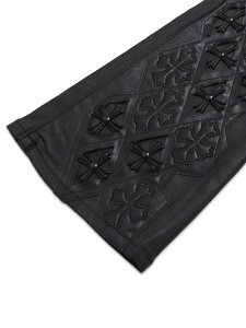 画像7: 【送料無料】GUAPI ALL BLACK RELIC WAXED DENIM (7)