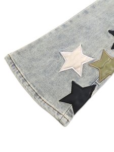 画像7: 【送料無料】GUAPI OLIVE GREEN VINTAGE STARS DENIM (7)