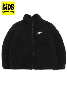 画像1: 【KIDS】NIKE YTH NSW THERMA-FIT LOOSE PUFFER JACKET-BLACK (1)