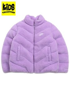 画像1: 【KIDS】NIKE YTH NSW THERMA-FIT LOOSE PUFFER JACKET-VIOLET STAR (1)