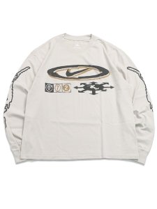 画像1: NIKE NSW LS TEE DK SPORT BOXY-LIGHT BONE (1)