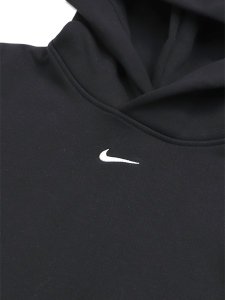 画像3: NIKE SOLO FLEECE PULLOVER HOODIE-TOTAL BLACK (3)
