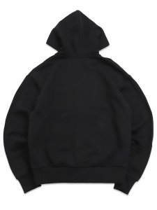 画像2: 【送料無料】NIKE SOLO FLEECE FULL ZIP HOODIE-TOTAL BLACK (2)