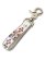 画像1: 【送料無料】B.B.SIMON LEATHER KEY CHAIN 2 MULTI WHITE (1)