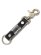画像1: 【送料無料】B.B.SIMON LEATHER KEY CHAIN BLACK & CLEAR (1)