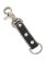 画像2: 【送料無料】B.B.SIMON LEATHER KEY CHAIN BLACK & CLEAR (2)