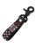 画像1: 【送料無料】B.B.SIMON LEATHER KEY CHAIN 4 MULTI BLACK (1)