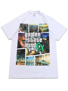 画像1: STREET WEAR SUPPLY CA GOLDEN STATE OF MIND TEE (1)