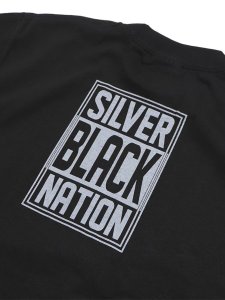 画像4: STREET WEAR SUPPLY JOKER SILVER BLACK NATION TEE (4)