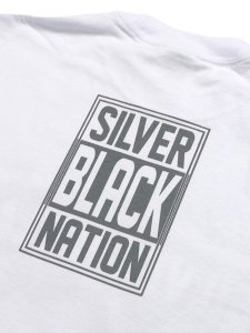 画像4: STREET WEAR SUPPLY JOKER SILVER BLACK NATION TEE (4)