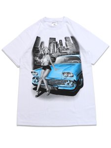 画像1: STREET WEAR SUPPLY MRLYN BLVD NIGHTS TEE (1)