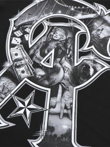 画像3: STREET WEAR SUPPLY MRLYN CA TEE (3)